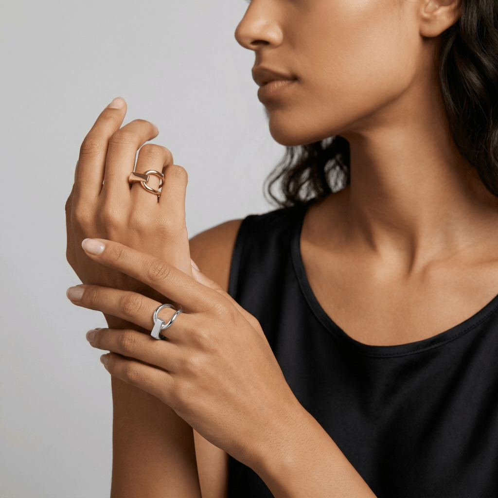 Minimalist Open Ring in 925 Sterling Silver minimalist open ring in 925 sterling silver