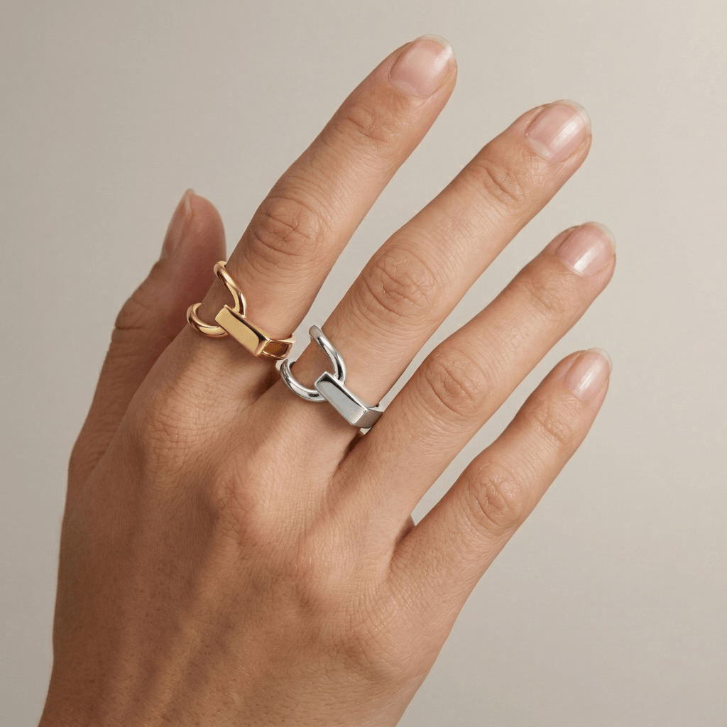 Minimalist Open Ring in 925 Sterling Silver minimalist open ring in 925 sterling silver